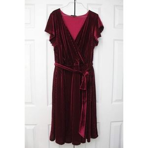 Modcloth velvet dress